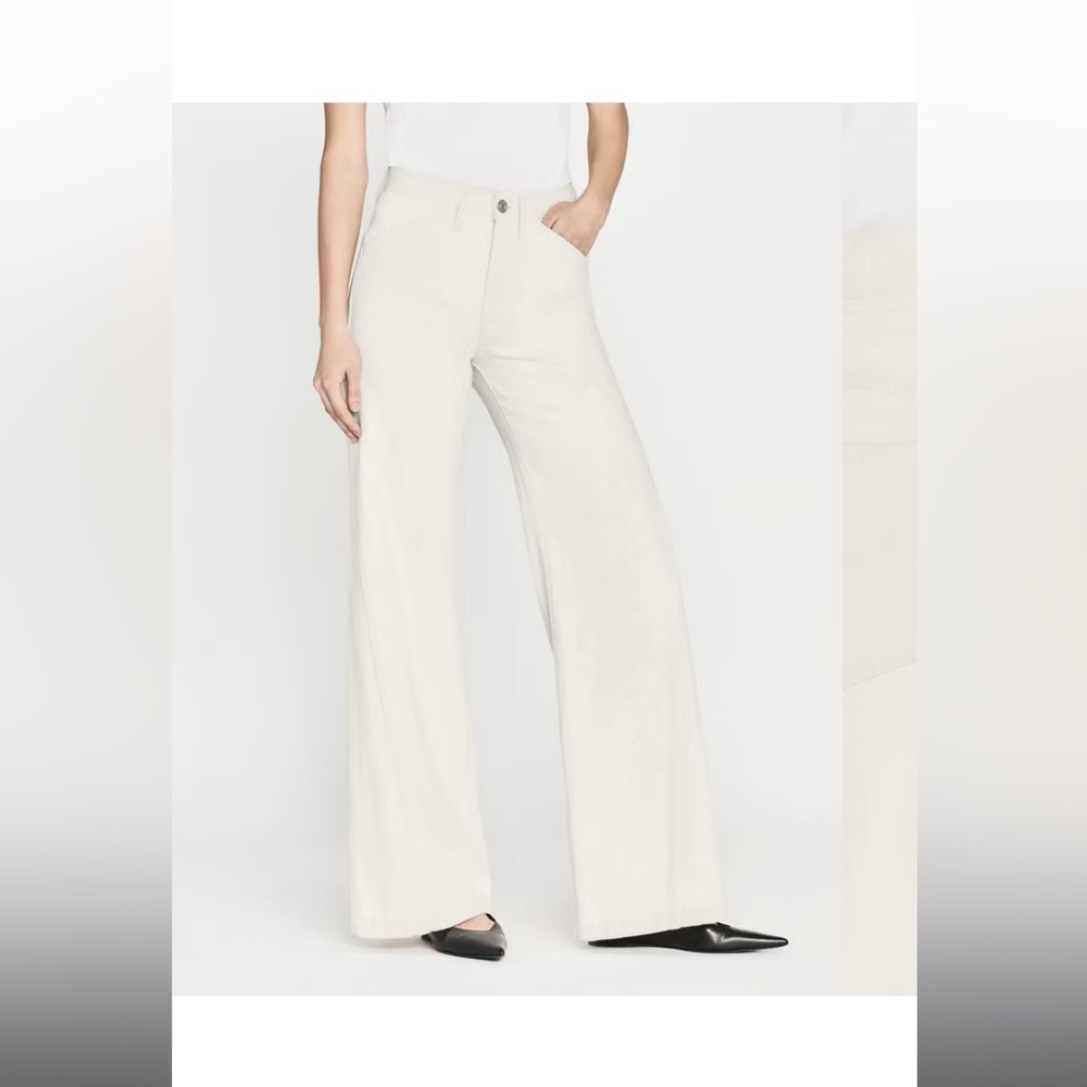 FRAME Le Baggy Palazzo Denim